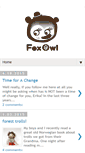 Mobile Screenshot of foxandowl.blogspot.com