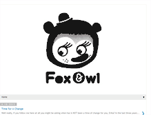 Tablet Screenshot of foxandowl.blogspot.com