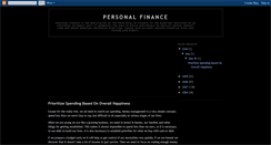 Desktop Screenshot of personalfinance-info.blogspot.com