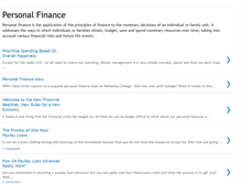 Tablet Screenshot of personalfinance-info.blogspot.com