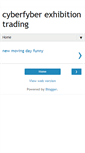 Mobile Screenshot of cyberfyberexhibitiontrading.blogspot.com