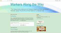 Desktop Screenshot of markersalongtheway.blogspot.com