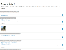 Tablet Screenshot of amor-e-ocio.blogspot.com
