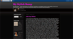 Desktop Screenshot of mystylishbump.blogspot.com