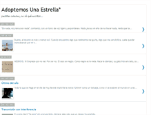 Tablet Screenshot of adoptemosunaestrella.blogspot.com