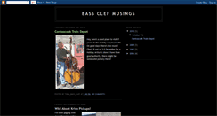 Desktop Screenshot of bassclefmusings.blogspot.com