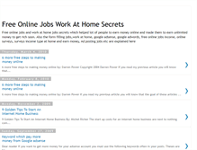 Tablet Screenshot of free-online-jobs-4all.blogspot.com