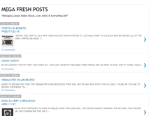 Tablet Screenshot of megafreshposts.blogspot.com