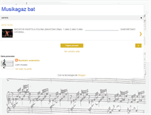 Tablet Screenshot of entzunikasigozatu.blogspot.com