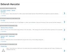 Tablet Screenshot of deborahmarcotte.blogspot.com