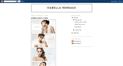 Desktop Screenshot of isabellareneaux.blogspot.com