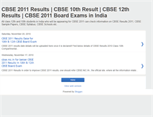 Tablet Screenshot of cbse2011results.blogspot.com