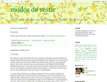 Tablet Screenshot of modosdevestir.blogspot.com