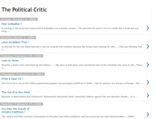 Tablet Screenshot of criticaboutpolitics.blogspot.com