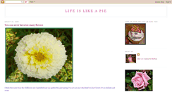 Desktop Screenshot of lifeisapie.blogspot.com