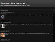 Tablet Screenshot of darksideofthehumanmind.blogspot.com