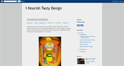 Desktop Screenshot of inourishtastydesign.blogspot.com