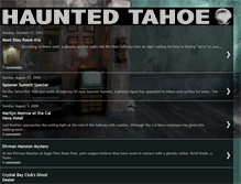 Tablet Screenshot of hauntedtahoe.blogspot.com