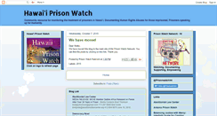 Desktop Screenshot of hawaiiprisonwatch.blogspot.com