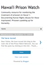Mobile Screenshot of hawaiiprisonwatch.blogspot.com