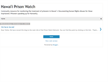 Tablet Screenshot of hawaiiprisonwatch.blogspot.com