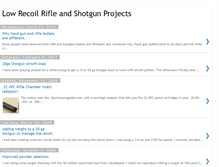 Tablet Screenshot of lowrecoil20gashotgun.blogspot.com