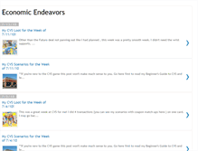 Tablet Screenshot of economicendeavors.blogspot.com