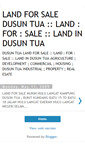 Mobile Screenshot of pangululangat-dusun-tua.blogspot.com