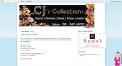 Desktop Screenshot of cjscollections.blogspot.com