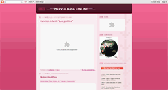 Desktop Screenshot of catherineparvularia.blogspot.com