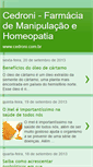 Mobile Screenshot of cedroni.blogspot.com