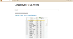 Desktop Screenshot of chess-team-viking-swe.blogspot.com