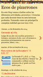 Mobile Screenshot of ecosdepizarrones.blogspot.com