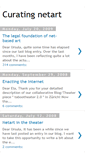 Mobile Screenshot of curating-netart.blogspot.com