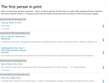Tablet Screenshot of firstpersoninprint.blogspot.com