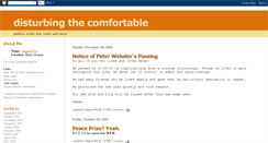 Desktop Screenshot of disturbingthecomfortable.blogspot.com
