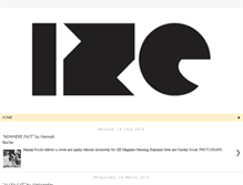 Tablet Screenshot of izemagazine.blogspot.com