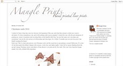 Desktop Screenshot of mangleprints.blogspot.com