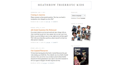 Desktop Screenshot of heathrowtrierrifickids.blogspot.com