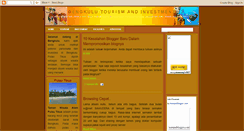 Desktop Screenshot of bengkuluinvestasidanpariwisata.blogspot.com