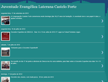 Tablet Screenshot of juventudecasteloforte.blogspot.com