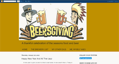 Desktop Screenshot of beersgiving.blogspot.com