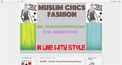 Desktop Screenshot of muslimchicsfashion.blogspot.com