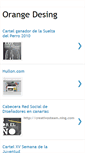 Mobile Screenshot of orangedesing.blogspot.com