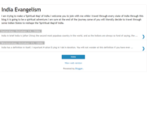 Tablet Screenshot of indiaevangel.blogspot.com