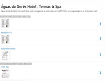 Tablet Screenshot of hotelaguasdogeres.blogspot.com