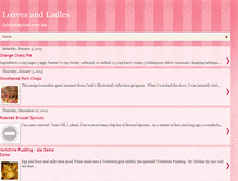 Tablet Screenshot of loavesandladles.blogspot.com