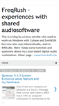 Mobile Screenshot of freqrush.blogspot.com