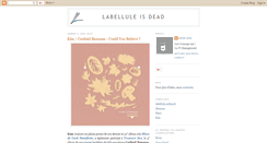 Desktop Screenshot of labellule-is-dead.blogspot.com