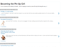 Tablet Screenshot of becomingthepinupgirl.blogspot.com